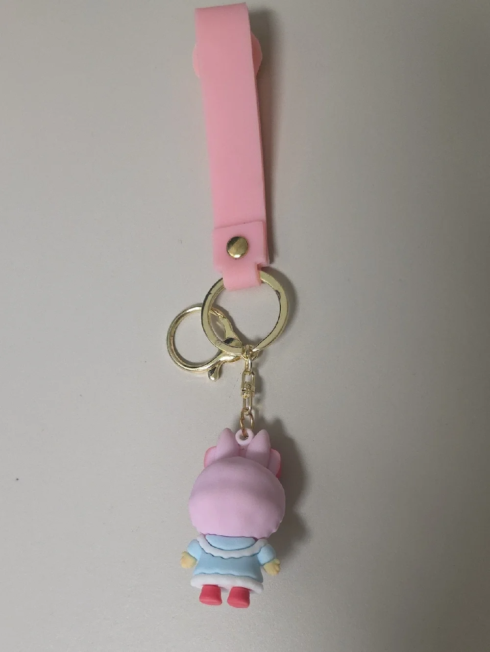Pink Labubu Keychain - Picture 3 of 3
